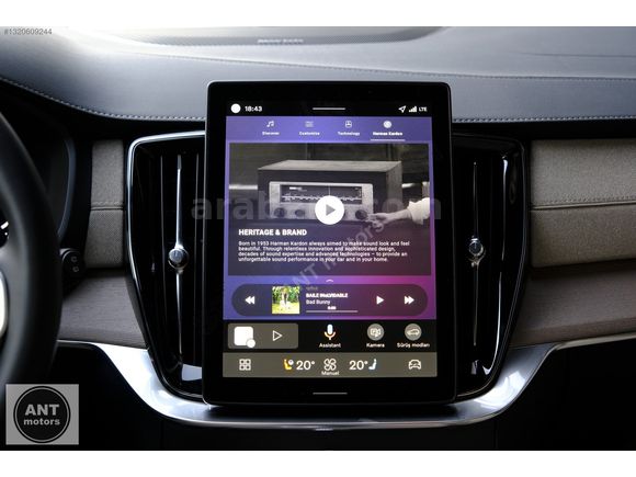 HATASIZ BAYİ 2025 VOLVO XC90 2.0 B5 PLUS BRIGHT+22 JANT+MASAJ FL