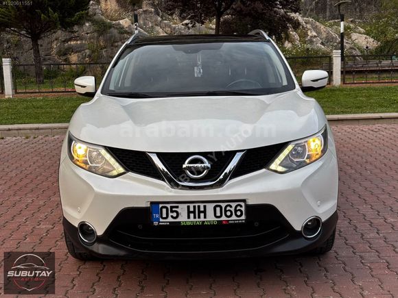 2016 HATASIZ BOYASIZ NİSSAN QASHAQAİ 1.6DCİ CAM TAVAN