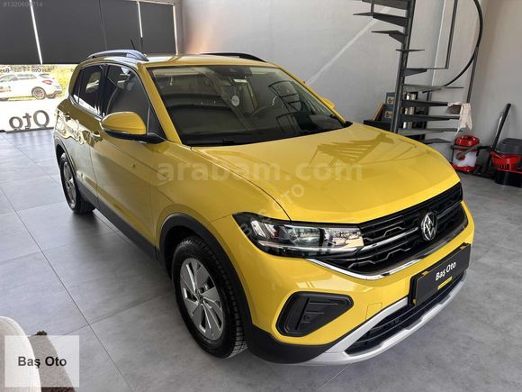 2024 VW T-CROSS 1.0 TSI LIFE DSG 20.000 KM BOYASIZ TAKAS