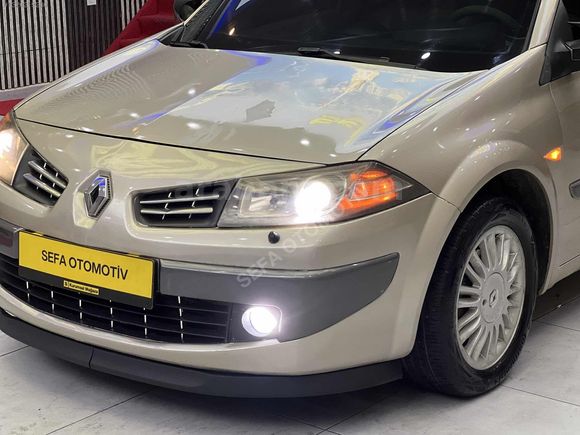 SEFA'DAN 2007 RENAULT MEGANE PRİVİLGE CAM TAVAN HATASIZ BOYASIZ
