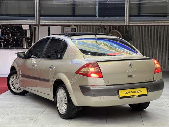 SEFA'DAN 2007 RENAULT MEGANE PRİVİLGE CAM TAVAN HATASIZ BOYASIZ