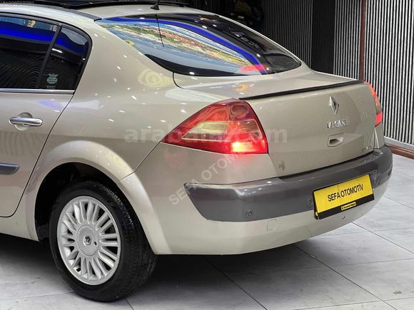 SEFA'DAN 2007 RENAULT MEGANE PRİVİLGE CAM TAVAN HATASIZ BOYASIZ