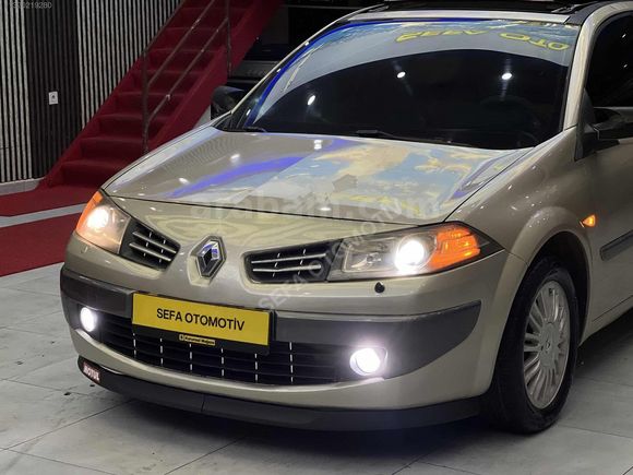 SEFA'DAN 2007 RENAULT MEGANE PRİVİLGE CAM TAVAN HATASIZ BOYASIZ