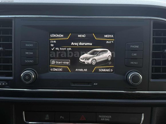 DİYAR MOTORS DAN 2016 SEAT LEON STYLE LED PAKET 1.6 TDI