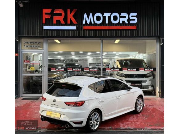 FRK MOTORS'DAN 2016 SEAT LEON 1.6 TDI DSG CAM TAVAN FULL+FULL