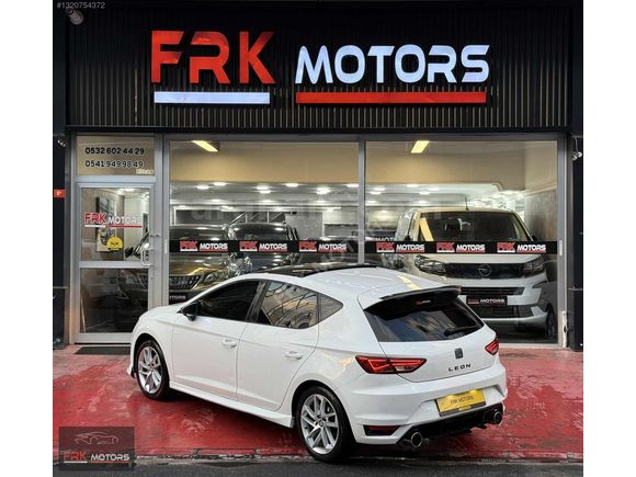 FRK MOTORS'DAN 2016 SEAT LEON 1.6 TDI DSG CAM TAVAN FULL+FULL