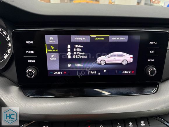 HC CARS 2023 TESCİL SKODA OCTAVİA 1.0 E-TECH ELİTE 110HP HYBRİD