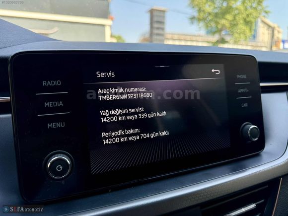 2023 SKODA SCALA 1.0TSI PREMİUM DSG SERVİS BAKIMLI