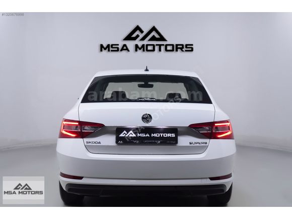 MSA-2017 SKODA SUPERB 1.6TDI ACTIVE OTOMATİK BEYAZ EMSALSZ 48KM!