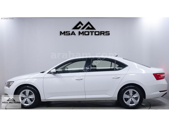 MSA-2017 SKODA SUPERB 1.6TDI ACTIVE OTOMATİK BEYAZ EMSALSZ 48KM!