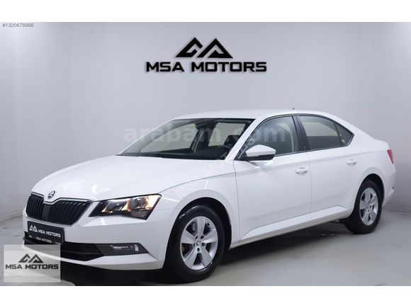MSA-2017 SKODA SUPERB 1.6TDI ACTIVE OTOMATİK BEYAZ EMSALSZ 48KM!