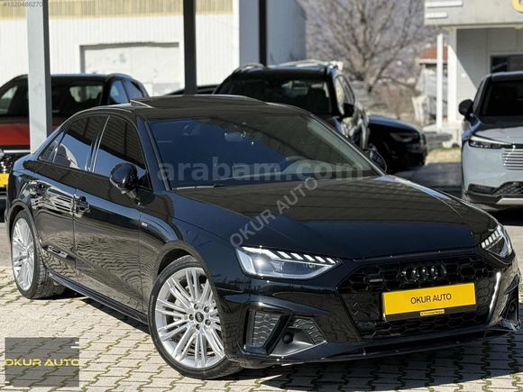 2024 BOYASIZ AUDİ A4 S LİNE BLACK EDİTİON QUATTRO 30 BIN KM