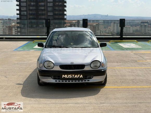 MUSTAFA OTOMOTİV'DEN 1999 MODEL 1.3 COROLLA DEĞİŞENSİZ