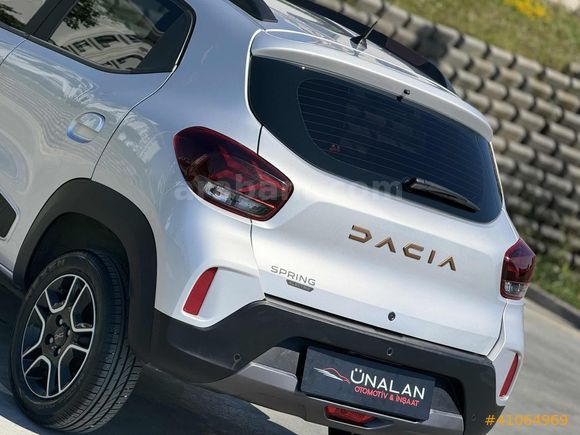 ÜNALAN | 2023 DACİA SPRİNG EXTREME -ELEKTRİK - BOYASIZ | HATASIZ