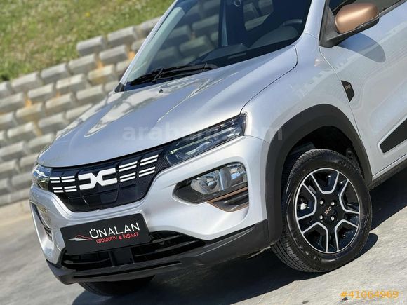 ÜNALAN | 2023 DACİA SPRİNG EXTREME -ELEKTRİK - BOYASIZ | HATASIZ