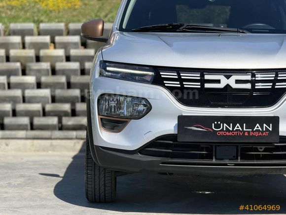 ÜNALAN | 2023 DACİA SPRİNG EXTREME -ELEKTRİK - BOYASIZ | HATASIZ