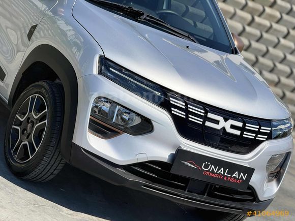 ÜNALAN | 2023 DACİA SPRİNG EXTREME -ELEKTRİK - BOYASIZ | HATASIZ