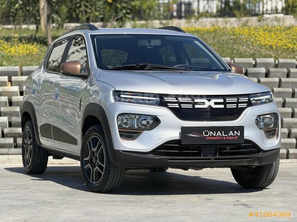 ÜNALAN | 2023 DACİA SPRİNG EXTREME -ELEKTRİK - BOYASIZ | HATASIZ