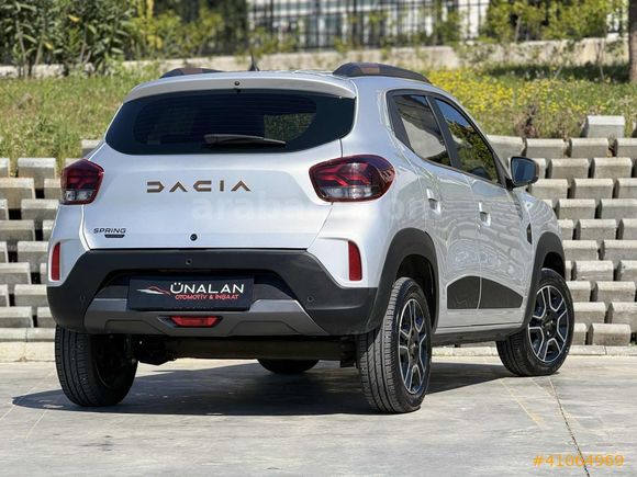 ÜNALAN | 2023 DACİA SPRİNG EXTREME -ELEKTRİK - BOYASIZ | HATASIZ