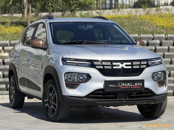 ÜNALAN | 2023 DACİA SPRİNG EXTREME -ELEKTRİK - BOYASIZ | HATASIZ