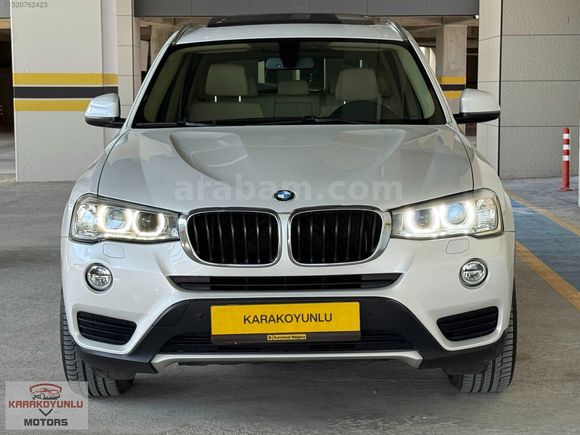 KARAKOYUNLU'DAN-2015-BMW X3-EXCLUSİVE-115.000KM-K.K. TAKSİT