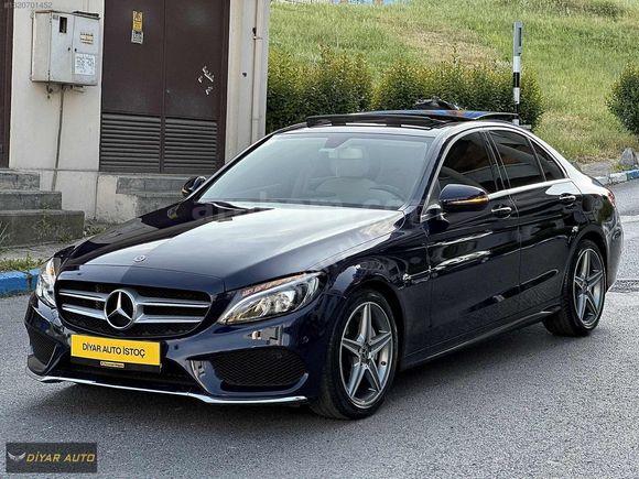 2017 HATASIZ MERCEDES C200d AMG+İÇ EXCLUSİVE ÖZEL SİPARİŞ