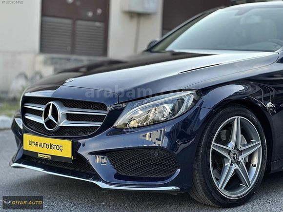 2017 HATASIZ MERCEDES C200d AMG+İÇ EXCLUSİVE ÖZEL SİPARİŞ