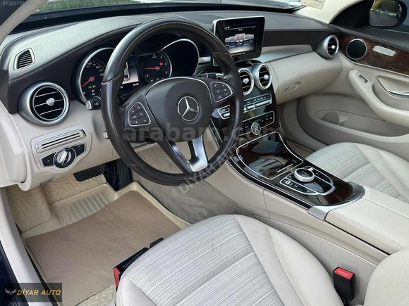 2017 HATASIZ MERCEDES C200d AMG+İÇ EXCLUSİVE ÖZEL SİPARİŞ