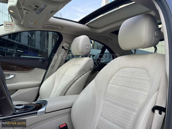 2017 HATASIZ MERCEDES C200d AMG+İÇ EXCLUSİVE ÖZEL SİPARİŞ