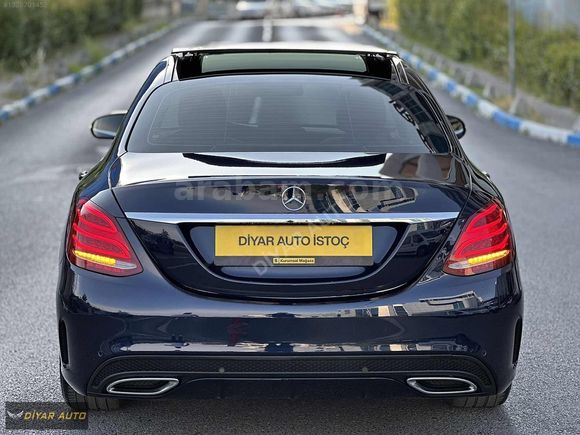 2017 HATASIZ MERCEDES C200d AMG+İÇ EXCLUSİVE ÖZEL SİPARİŞ