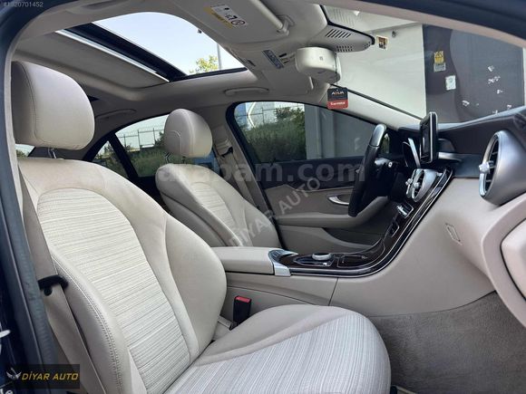 2017 HATASIZ MERCEDES C200d AMG+İÇ EXCLUSİVE ÖZEL SİPARİŞ