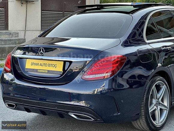 2017 HATASIZ MERCEDES C200d AMG+İÇ EXCLUSİVE ÖZEL SİPARİŞ