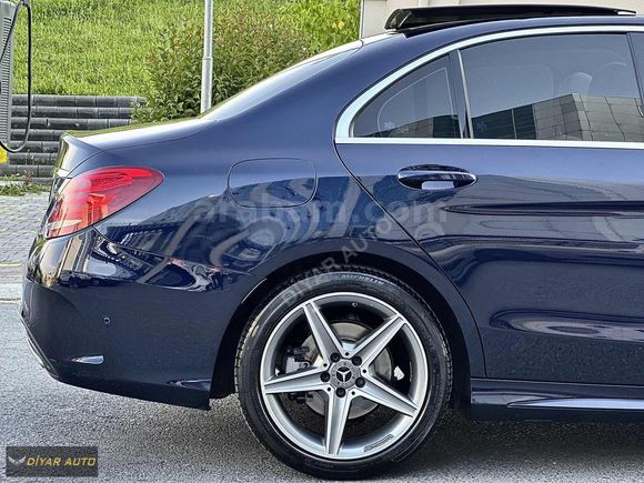 2017 HATASIZ MERCEDES C200d AMG+İÇ EXCLUSİVE ÖZEL SİPARİŞ
