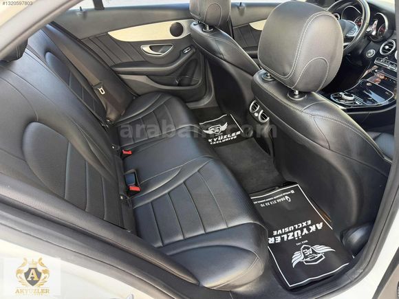 2017 Boyasız 64Km Mercedes C200d Amg İmza Seri Cam Tavan+G.Görüş