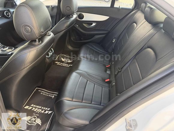 2017 Boyasız 64Km Mercedes C200d Amg İmza Seri Cam Tavan+G.Görüş
