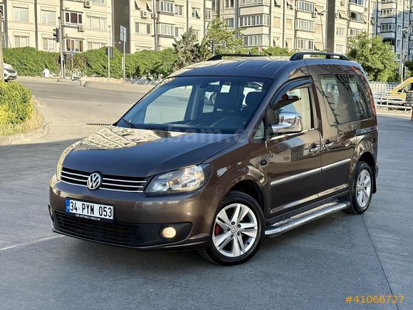 2014 MODEL VOLKSWAGEN CADDY 1.6 TDI 102HP TEAM MANUEL AKSESUARLI
