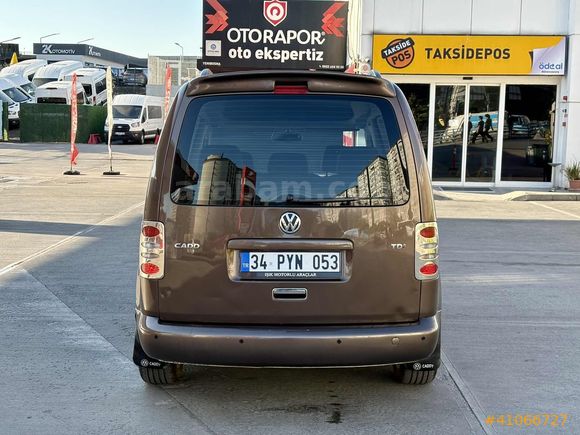 2014 MODEL VOLKSWAGEN CADDY 1.6 TDI 102HP TEAM MANUEL AKSESUARLI