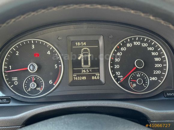 2014 MODEL VOLKSWAGEN CADDY 1.6 TDI 102HP TEAM MANUEL AKSESUARLI