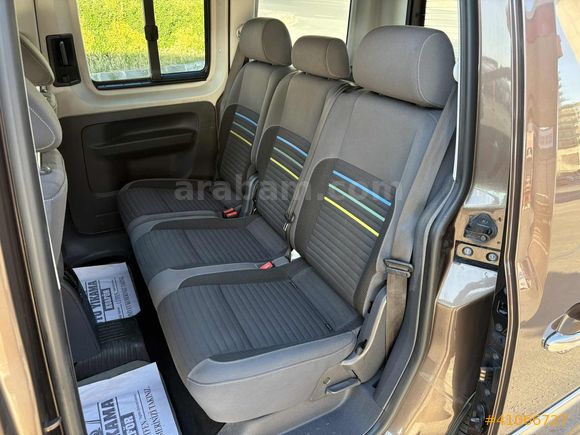 2014 MODEL VOLKSWAGEN CADDY 1.6 TDI 102HP TEAM MANUEL AKSESUARLI
