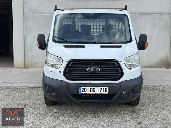 ALPER MOTORS'DAN 2015 FORD TRANSİT 350L UZUN ŞASE 175BİN KM