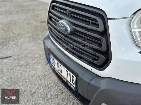 ALPER MOTORS'DAN 2015 FORD TRANSİT 350L UZUN ŞASE 175BİN KM