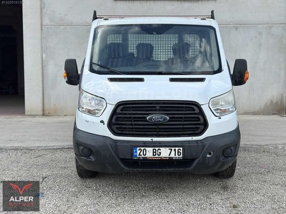 ALPER MOTORS'DAN 2015 FORD TRANSİT 350L UZUN ŞASE 175BİN KM