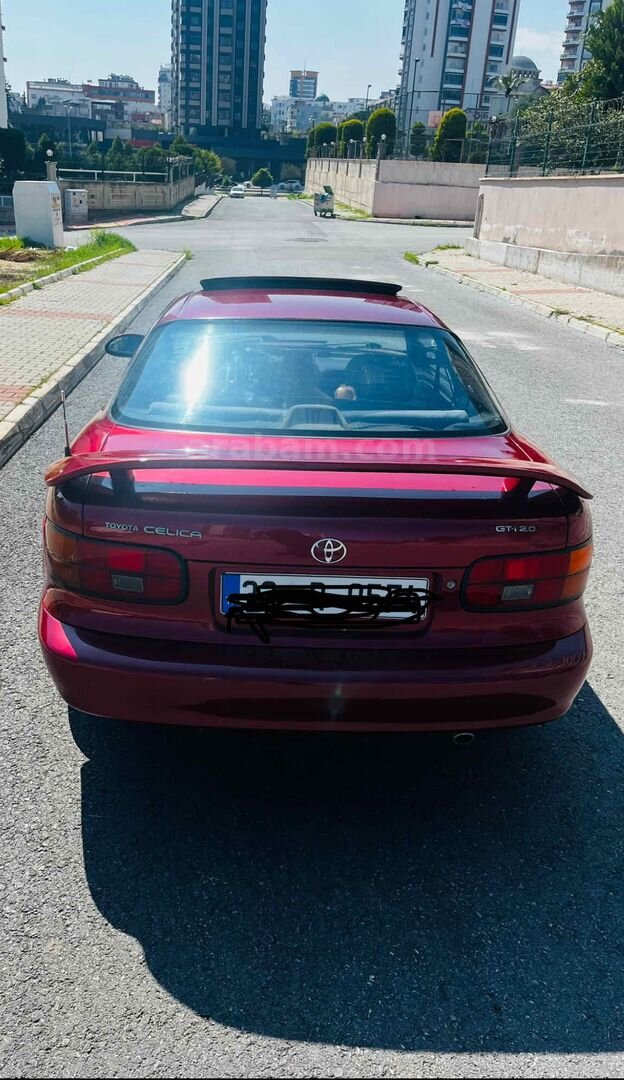 Sahibinden Toyota Celica 2.0 GTi 1991 Model Bursa 173.000 km Kırmızı 3
