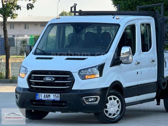 2022 TRANSİT 350 M ÇİFT KABİN 87 BİN KM HATASIZ BOYASIZ PAKET 1