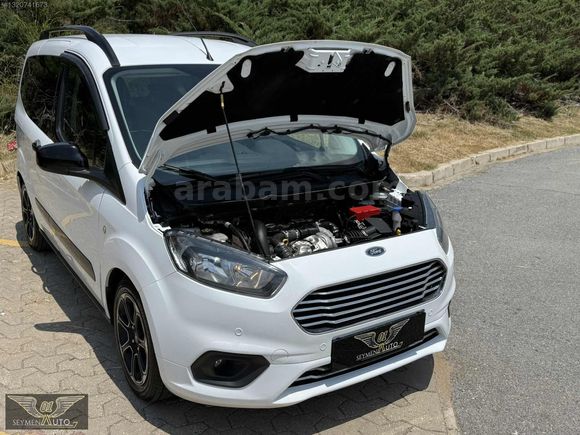 01 SEYMEN'DEN 2022 FORD COURİER-TİTANİUM PLUS - HATASIZ/BOYASIZ!