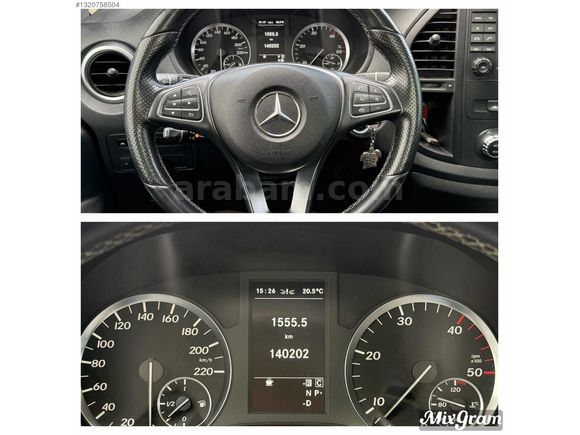2016 ÇİFT SÜRGÜ CAM TAVANLI 119 CDİ SELECT PLUS 190 HP OTOMOBİL