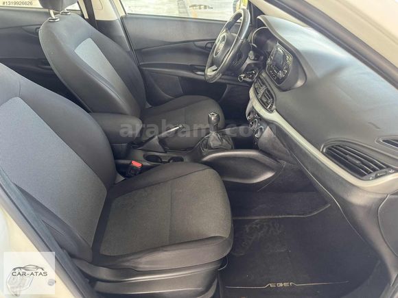 2017 EGEA 1.3 MULTİJET EASY 3 PARÇA LOKAL BOYALI TEMİZ BAKIMLI