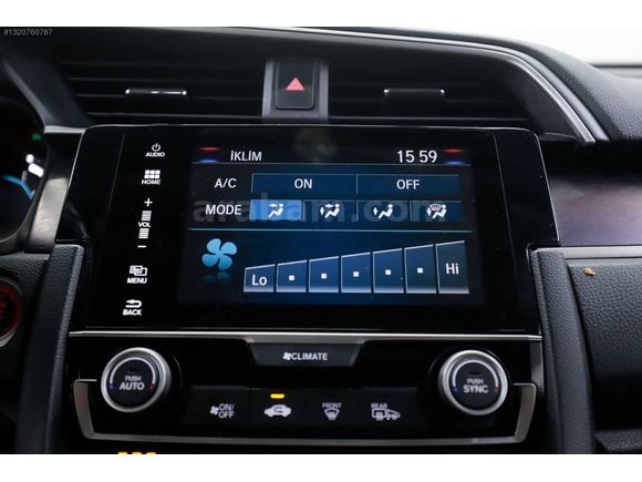0,79 KREDİ 2019 MODEL HONDA CIVIC 1.6 İ DTEC EXECUTİVE OTOMATİK