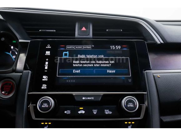 0,79 KREDİ 2019 MODEL HONDA CIVIC 1.6 İ DTEC EXECUTİVE OTOMATİK