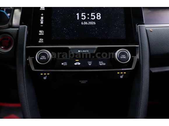 0,79 KREDİ 2019 MODEL HONDA CIVIC 1.6 İ DTEC EXECUTİVE OTOMATİK